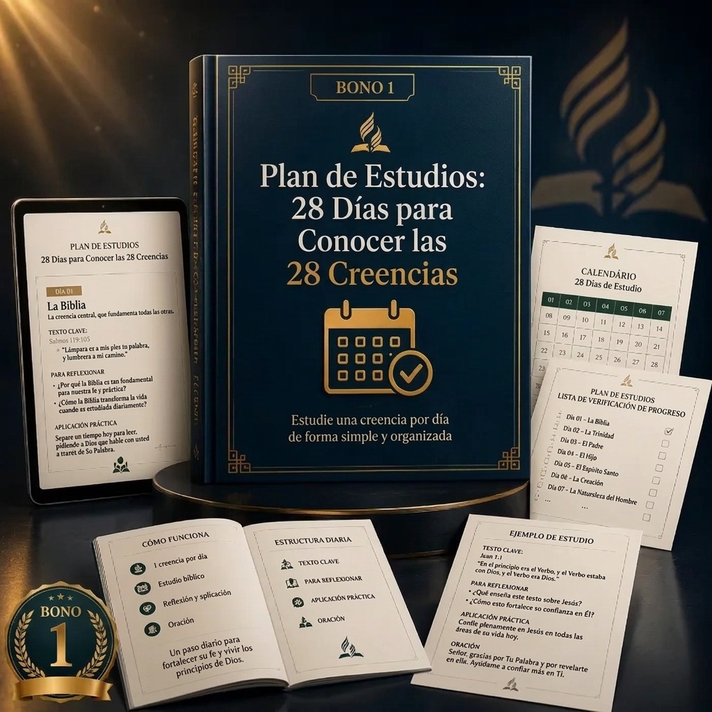 Bono 1 - Plan de Estudios: 28 Días para Conocer las 28 Creencias